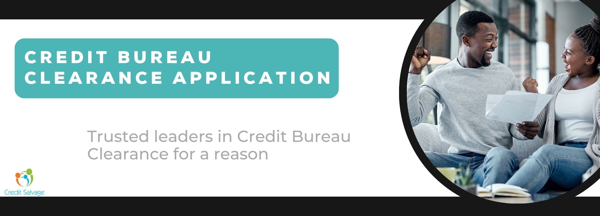Blacklisted Credit Bureau Clearance Application form page 1