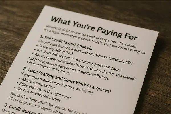debt_Review_removal_what_you_pay_for image debt Review removal what you pay for